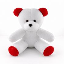 Urso de Pelúcia 30cm Para Presentes Cesta Decoração Ursinho Ted Infantil Urso de Pelúcia 30cm Para Presentes Cesta Decoração Ursinho Ted Infantil