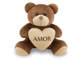 Urso de Pelúcia 45cm com Coração Urso de Pelúcia 45cm com Coração