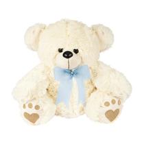 Urso De Pelúcia Baby 30 Cm - Escolha Cor Do Laço