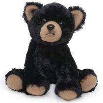 Urso de Pelúcia Bearington Lil' Huck - 18cm - Preto Urso de Pelúcia Bearington Lil' Huck - 18cm - Preto