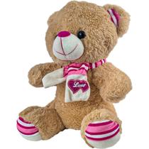Urso De Pelúcia Brinquedo Ursinho Fofinho 30cm - Bee Toys Urso De Pelúcia Brinquedo Ursinho Fofinho 30cm - Bee Toys