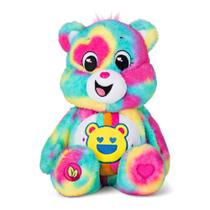 Urso de Pelúcia Care Bears Good Vibes 14 Polegadas - Para Crianças Acima de 4 Anos Urso de Pelúcia Care Bears Good Vibes 14 Polegadas - Para Crianças Acima de 4 Anos