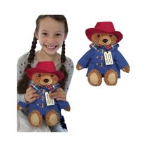 Urso De Pelúcia Clássico Paddington De 26cm, Personagem Macio E Aconchegante Com Casaco E Chapéu