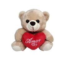 Urso De Pelúcia com Coração Amor Love Namorados Urso De Pelúcia com Coração Amor Love Namorados