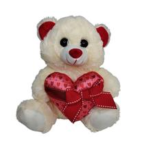Urso de Pelúcia com Coração com Laço Namorados Urso de Pelúcia com Coração com Laço Namorados