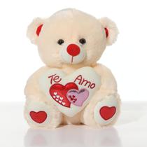 Urso de Pelúcia Com Coração Love Ursinho Te Amo Macio Urso de Pelúcia Com Coração Love Ursinho Te Amo Macio
