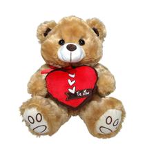 Urso de Pelúcia com Coração Te amo - 30 cm Urso de Pelúcia com Coração Te amo - 30 cm