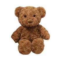 Urso De Pelúcia Curly Marrom De 30cm Brinquedo Para Crianças Decoração De Quarto De Meninas Presente