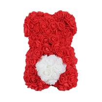 Urso De Pelúcia De Rosa Artificial Eterna De 25m Para Mãe, Dia Das Mães, Aniversário, Dia Dos