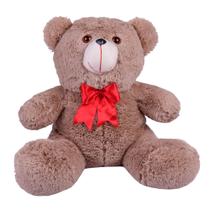 Urso De Pelúcia Fofinho Teddy 36 cm - SUPER CHEIOS - Avelã