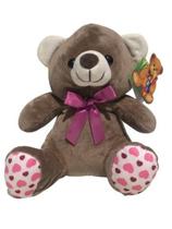 Urso De Pelúcia Fofo Varias Cores 25cm