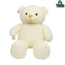 Urso de Pelúcia Gigante 1 Metro Antialérgico Lavável com Zíper