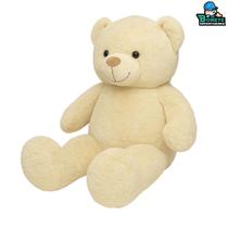 Urso de Pelúcia Gigante 1 Metro Antialérgico Lavável com Zíper