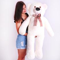 Urso De Pelúcia Gigante 1,10 Metros Urso Rafael Presente Namorados Criança - FOFUXOS DE PELÚCIA - FOFUXOS DE PELÚCIA.