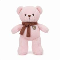 Urso de Pelúcia Gigante 55cm com Gravata Marrom Macio Antialérgico com Zíper Urso de Pelúcia Gigante 55cm com Gravata Marrom Macio Antialérgico com Zíper