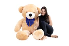 Urso De Pelúcia Gigante Teddy 1,70m Com Laço Várias Cores