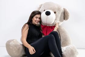 Urso De Pelúcia Gigante Teddy 1,70m - Luck Baby