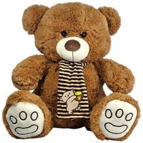 Urso de Pelúcia Grande Com Cachecol de Luxo Lindo Amor Fofo Urso de Pelúcia Grande Com Cachecol de Luxo Lindo Amor Fofo