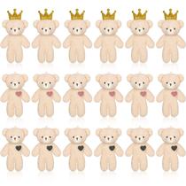 Urso de pelúcia Kasyat Mini 12 cm com chaveiro 18 peças para decoração Urso de pelúcia Kasyat Mini 12 cm com chaveiro 18 peças para decoração