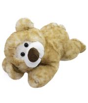 Urso De Pelúcia Marrom Deitado 20Cm