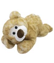 Urso De Pelúcia Marrom Deitado 20Cm