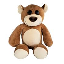 Urso de pelúcia marrom olhão Pibu B52M 48cm Urso de pelúcia marrom olhão Pibu B52M 48cm