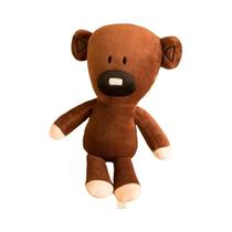 Urso De Pelúcia Mr Bean, Brinquedo Fofo De Desenho Animado, Boneco Macio, Almofada Decorativa Para