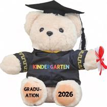 Urso de Pelúcia para Formatura Weimaro 23cm Jardim de Infância 2026 Urso de Pelúcia para Formatura Weimaro 23cm Jardim de Infância 2026