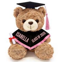 Urso de Pelúcia Personalizado para Formatura OELTTG 10" Urso de Pelúcia Personalizado para Formatura OELTTG 10"