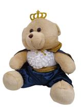 Urso De Pelúcia Príncipe Real 35 Cm 1126 Mury Baby