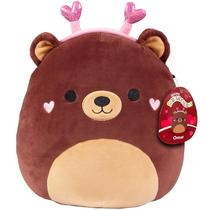 Urso de pelúcia Squishmallows Omar The Bear 25 cm - macio e abraçável