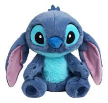 Urso De Pelúcia Stitch Encantador Antialergico Macio Cor Azul