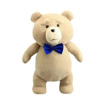 Urso De Pelúcia TED Macio De 46cm, Estilo Filme, Brinquedo De Pelúcia Com Avental Para Crianças, Urso De Pelúcia TED Macio De 46cm, Estilo Filme, Brinquedo De Pelúcia Com Avental Para Crianças,