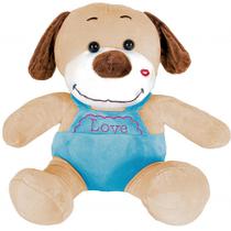 Urso De Pelúcia Teddy Bear Cachorrinho Amor Presente 40cm - Bee Toys