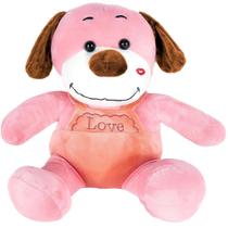 Urso De Pelúcia Teddy Bear Cachorrinho Amor Presente 40cm - Bee Toys