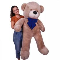 Urso de pelúcia teddy bear grande gigante macio 1,10cm nacional