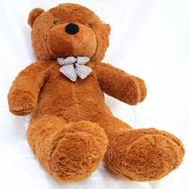 Urso Gigante Grande Pelúcia Marrom 1,3 mts 130cm Amor Love Urso Gigante Grande Pelúcia Marrom 1,3 mts 130cm Amor Love