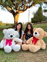 Urso Gigante Pelúcia Grande Teddy 1,10 Metro - 2 Cores