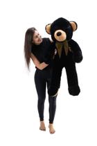 Urso Gigante Pelúcia Grande Teddy 1,10 Metros Macio com Laço - Lavi Baby Store