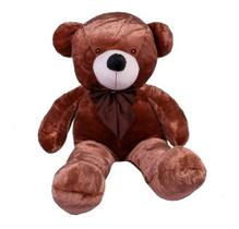Urso Gigante Pelúcia Teddy 1,10 Metros com Laço - Várias Cores - Barros Baby - Barros Baby Store