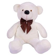 Urso Gigante Pelúcia Teddy Bear Com Laço Personalizado 1,40 Cm