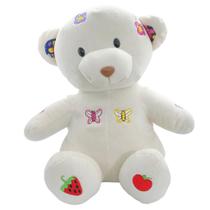 Urso Grande Pelúcia Teddy Bear 31cm Antialérgico - Cortex Brinquedos