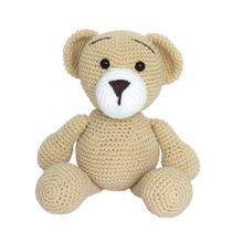 Urso Juju Amigurumi Crochê Quarto Bebê Infantil Unissex