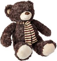 Urso Marrom C/Cachecol Listrado Marrom