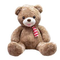 Urso Marrom Laço 58cm - Pelúcia