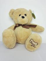 Urso Mensageiro do Amor Marrom 30 cm de Pelúcia - Presente Especial