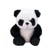Urso Panda de Pelúcia sentado 25cm +2meses Fofy Toys