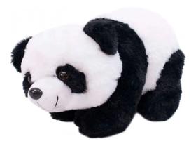 Urso Panda Em Quatro Patas 24cm Pelúcia Original Fofy Toys