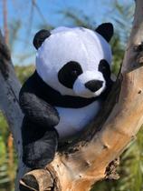Urso Panda Pelúcia 35cm Infantil Decoração Festa Brincar