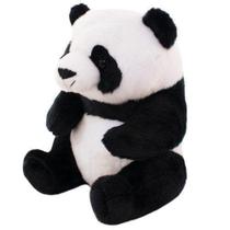 Urso Panda Sentado 20cm - Pelúcia - FOFFY